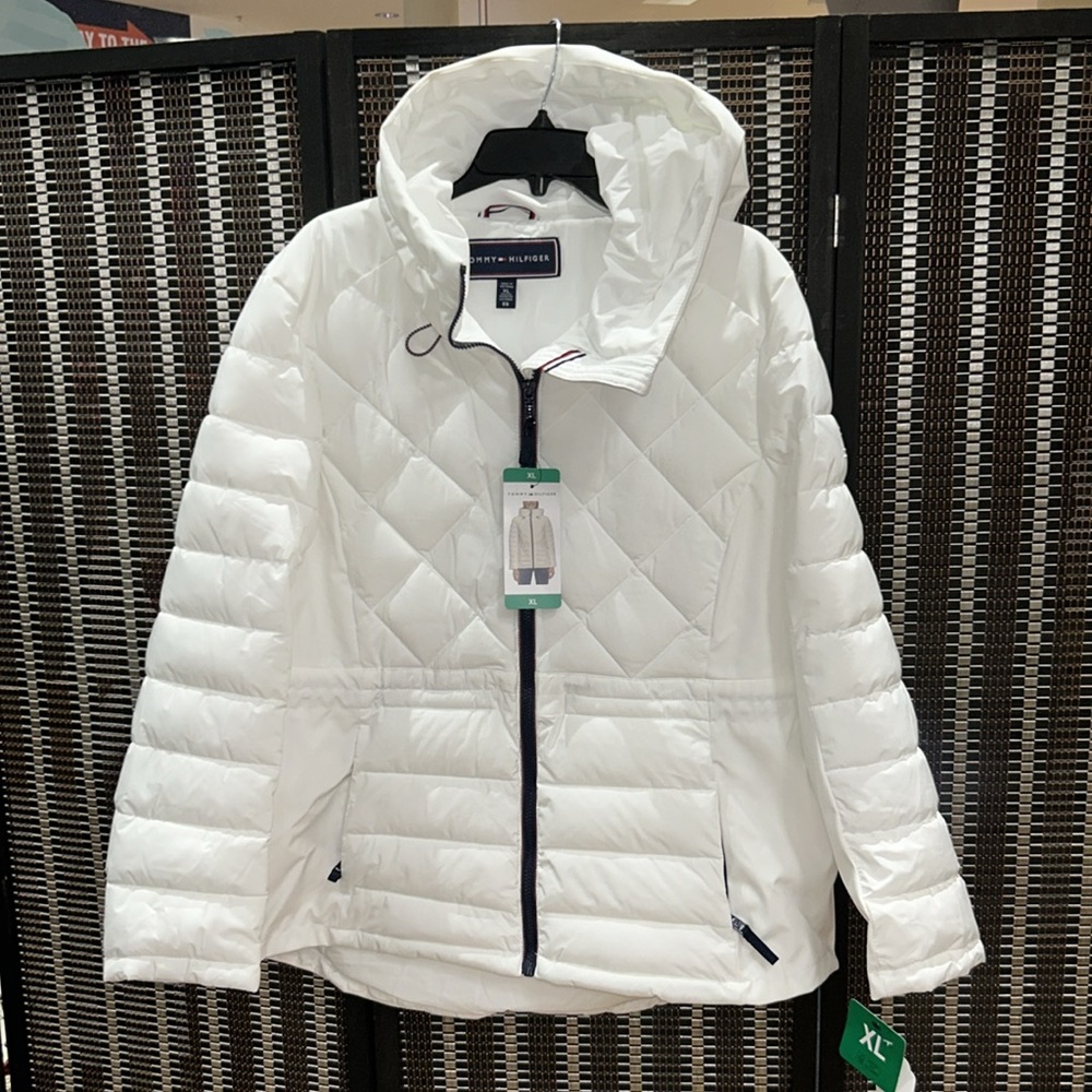 Tommy Hilfiger White Coat - Women’s XL